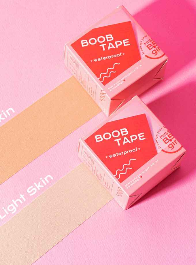 เทปกาวดันหน้าอก จัดทรง