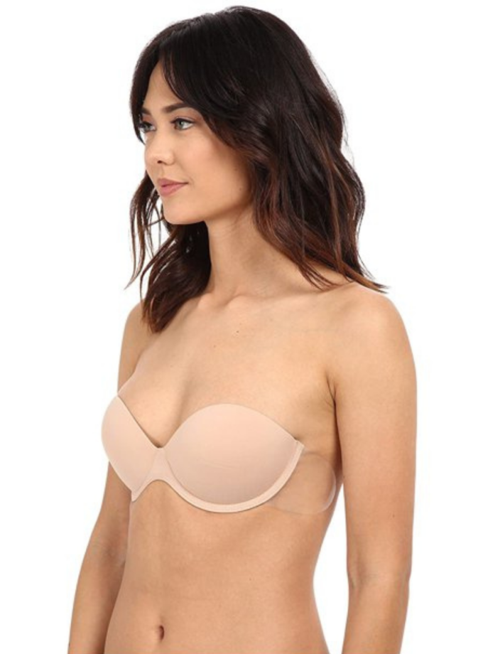 บราเกาะอกไร้สาย กาวแปะข้าง (ไม่เสริมฐาน)