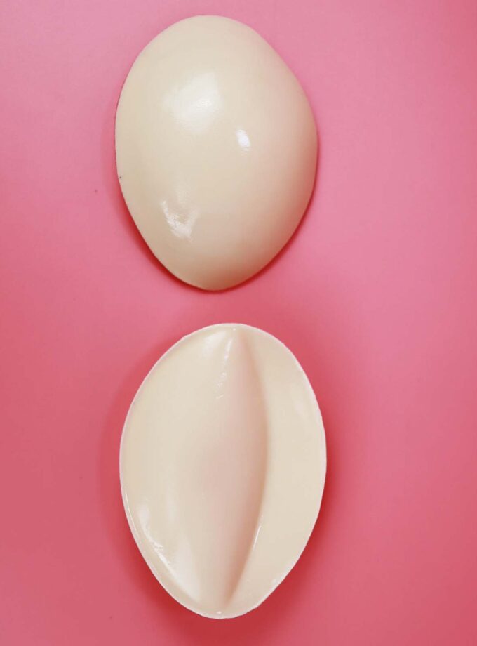 ฟองน้ำทรงวงรี กาว 2 ด้าน (เสริมฐาน 3 cm.)