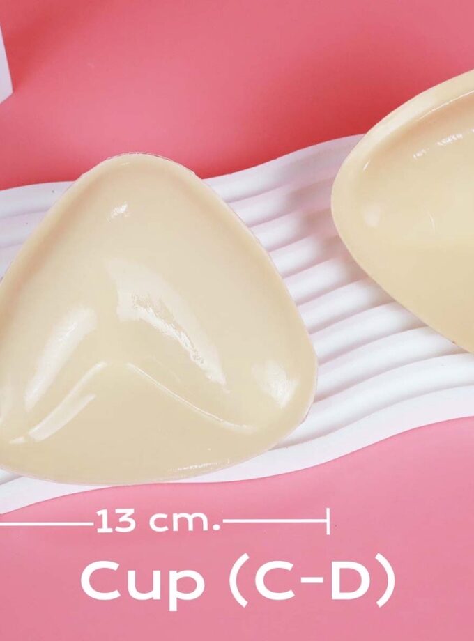 ฟองน้ำกาว 2 ด้าน เพิ่มคัพ อกดูม เสริมฐาน 3 cm.