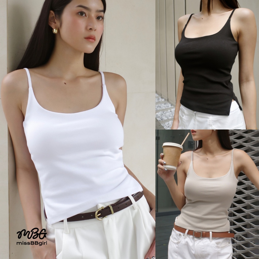 เสื้อกล้ามฟองน้ำ BiBi Tank Top