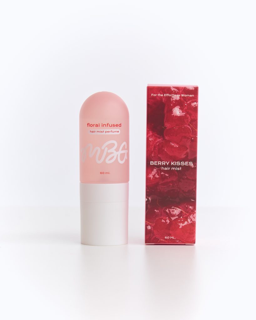 สเปรย์ฉีดผม Hair Mist  กลิ่น Berry Kisses 60ml. | missBBgirl